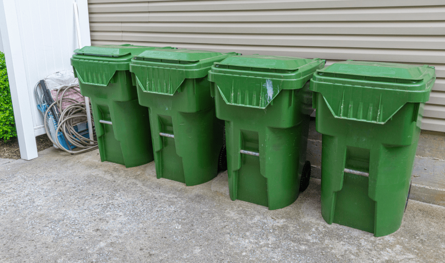 TRASH CAN CLEANING